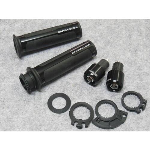 New Zsdtrp good alumium rubber 7/8 inch 22mm Grips Motors cycle Pushers fit in Motors bike, motocross, racing Motors