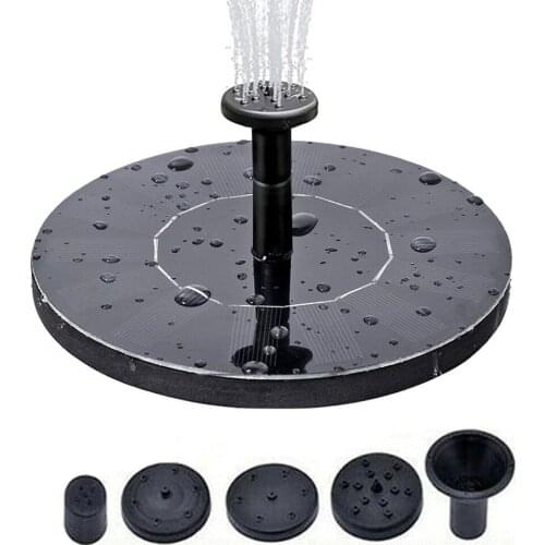 NEW Mini Solar Power Fountain Garden Pool Pond Floating Water Fountain 3050cm Outdoor Solar Panel Garden Decor Solar Top Sale