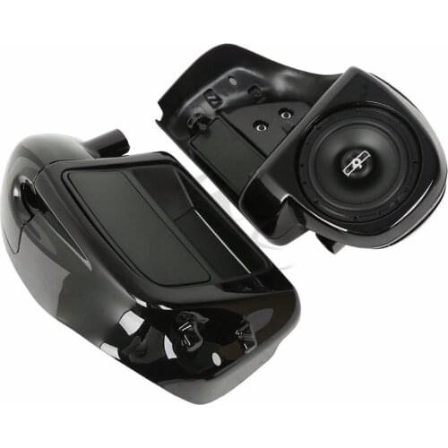 Painted 6.5" Speaker Box Pod Lower Vented Fairing For Harley Touring Models Electra Street Glide Ultra Road King 14-18 17