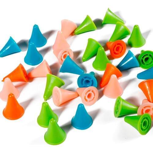 10/20/30pcs Knitting Needles Point Protectors For Knitting Sewing Needlework Craft 12/16mm DIY Knitting Tools Sewing Accessories