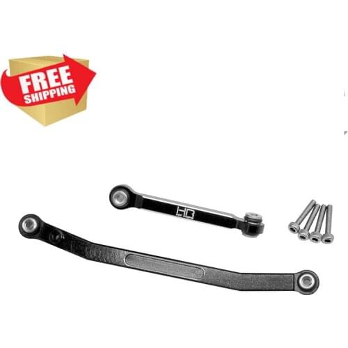 Radio control RC HR Axial SCX24 90081 Black Aluminum Fix Link tight tolerance Steering Rod Option upgrade parts