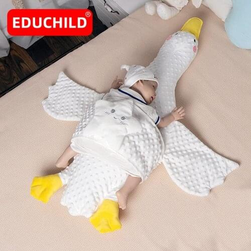 Educhild Newborn Baby Comfort Pillow Removable Nursing Cushion Multifunctional Infant Exhaust Pillows Washable Babies Supplys