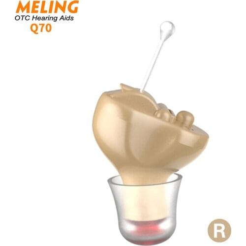 Q70 Hearing Amplifier for Seniors and Adults with Noise Reduction and Feedback Cancellation ITC Personal Sound Amplifier