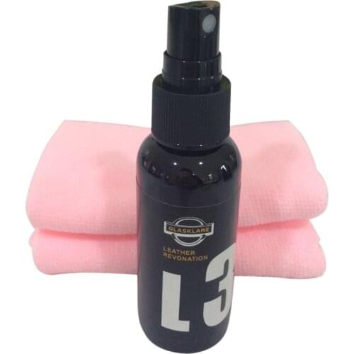 50ml Spray-type Car Refurbished Agent Interior Leather Plastic Care Maintenance Car Accessories Care Leather Shoe