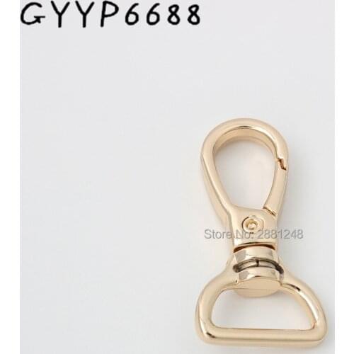 10-30pcs 19mm 4 colors trigger snap hook gun swivel clasp hooks hardware accessory for DIY bags rotatable buckle hook