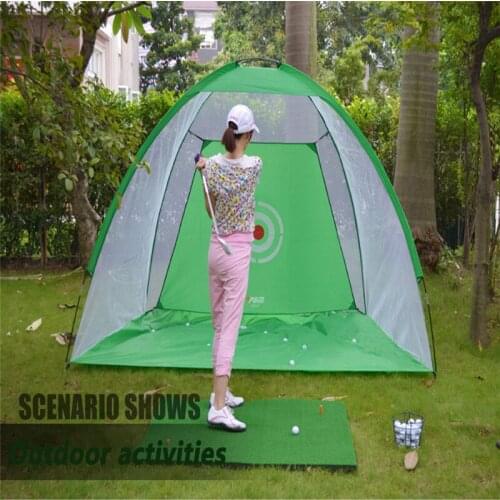 3M Foldable PGM Golf Practice Network Indoor Outdoor Golf Practice Net Golf Swing Exerciser Golf Driving Range Sport Net