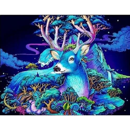 5d Diamond Painting Animals pine Cross Stitch Diamond Embroidery Deer Hobby And Handicraft Diamond Mosaic Rhinestones Pictures