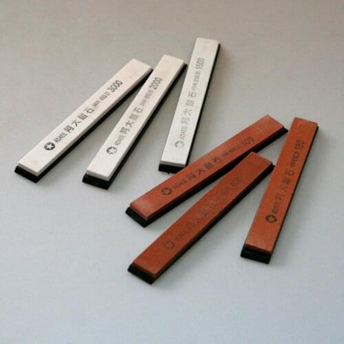 6pcs Grit Knife Razor Professional Sharpening Stone Oilstone 180# 400# 800# 1500# 2000# 3000