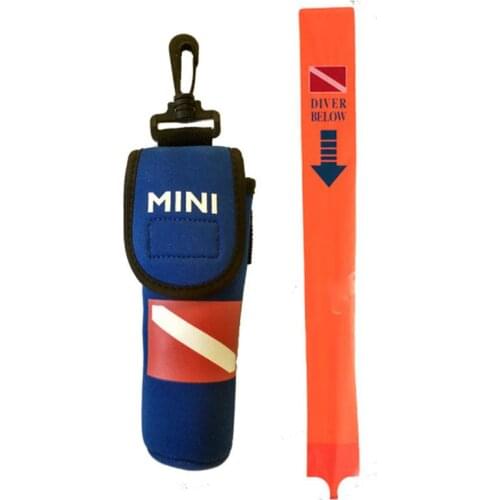 Mounchain Scuba Diver Surface Marker Buoy SMB Sausage Singal Tube Diving pool Accessory