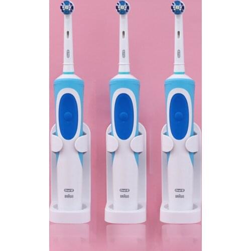 Electric Toothbrush Holder Toothbrush Rack Bathroom Accessories Organiser Wall Mounted Holder Electric Dust-proof Dispenser