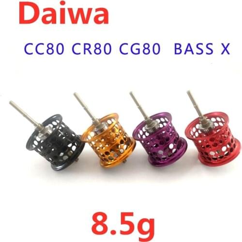 DIY BFS shallow Spool for DAIWA CC80/CR80 CG80 BASS X FISHING REEL light weight spool about 8.5g