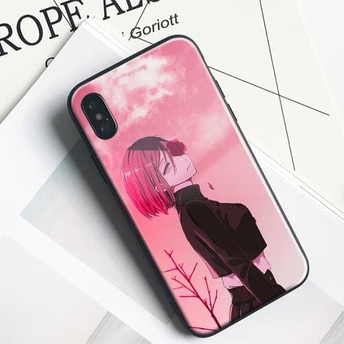 Nobara Kugisaki Jujutsu Kaisen Soft Silicone Glass for IPhone SE 6 6s 7 8 Plus X XR XS 11 12 Mini Pro Max Phone Case Cover Shell