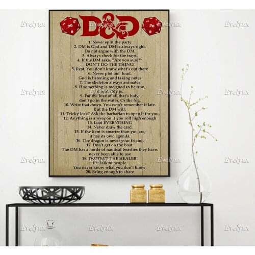 Dad Poster, FatherS Day Unique Gift, Poster For Dad, Wall Art Prints Home Decor Canvas Living Room Decoration Floating Frame