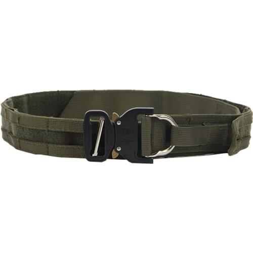 Military Airsoft Molle Belt Combat Nylon Duty Girdle Army Tactical Cummerbunds CS Games Equipment Universal Hunting Waist Belt