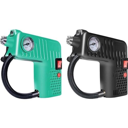 Air Compressor Tire Inflator, Portable Air Compressor, Auto Tire Pump with LED Light, Digital Air Pump for Car Tires, Bicycles