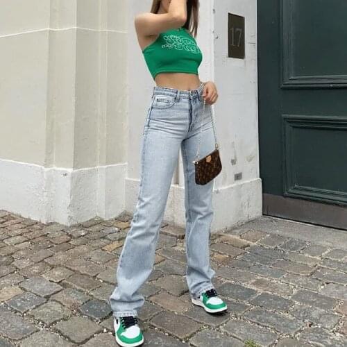 Women Jeans High Waist Stretch Skinny Denim Trousers 2021 Blue Retro Washed Fashion Sexy Elastic Slim Pencil Pants Oversize