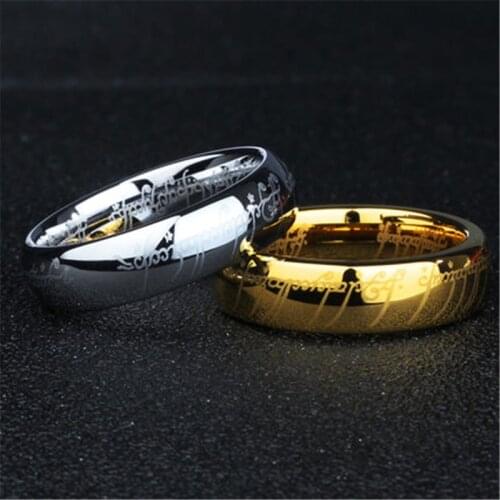1 pieces/lot) 100% Tungsten ring 316l Stainless Steel Ring present for men