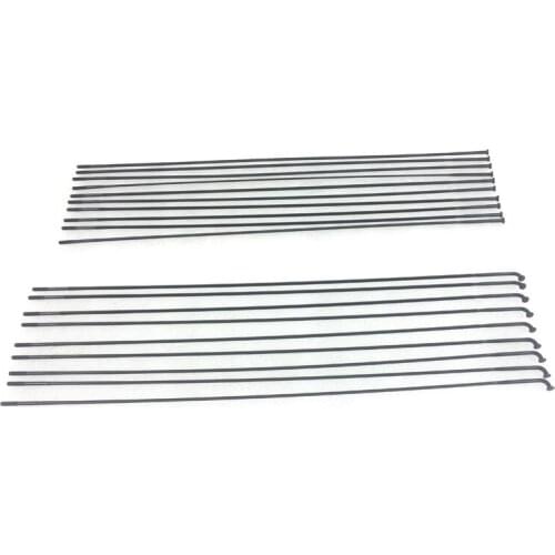 56 Pieces Pillar WING 20 Spokes Straight Pull Or J-Hook Head Black 263 264 273 275 278 288 293 300 303 307 309mm