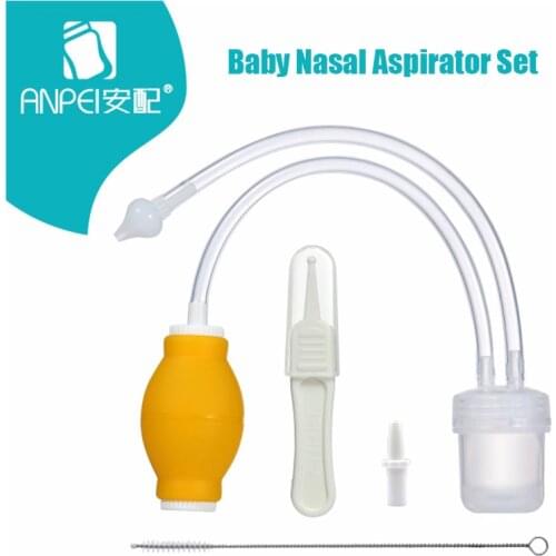 Baby Nasal Aspirator Set Baby Care Products Anti-backwash Device Vacuum Suction Newborn Nose Aspirator Cleaner Snot Nose Cleaner
