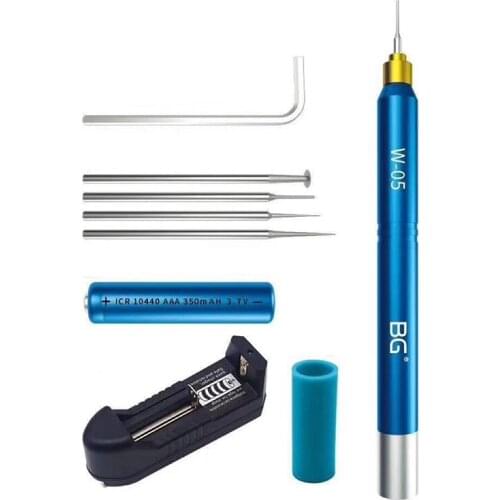 BG Portable IC Chip Grinding Pen Mobile Phone CPU NAND Flash Grinding Remove Tool for Phone Motherboard Repair