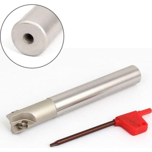 Indexable End Mill BAP300R C16 17 120 2T Milling Cutter Tool Holder with T8 Wrench for APMT1135PDER Insert