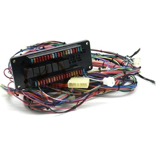 JISION 259-5296HE0 Fuse Box Wiring Harness For CAT320D 320D Excavator 2595296 259-5296
