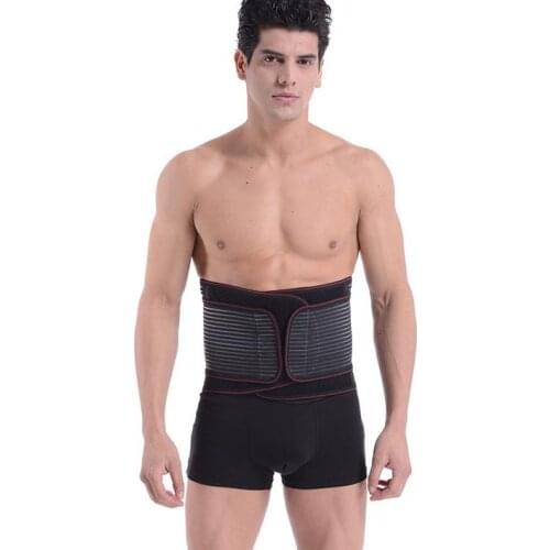 The newwaist suports C10 comfortable plate waist belt muscle strain waist massage belt warmful waist fits man and woman