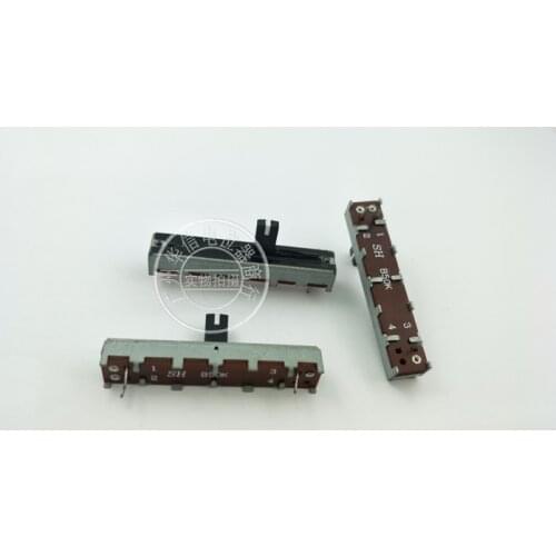 Original New 100% 45MM fader single potentiometer inner foot SC-3043N B50K-10/CC white point midpoint (SWITCH)