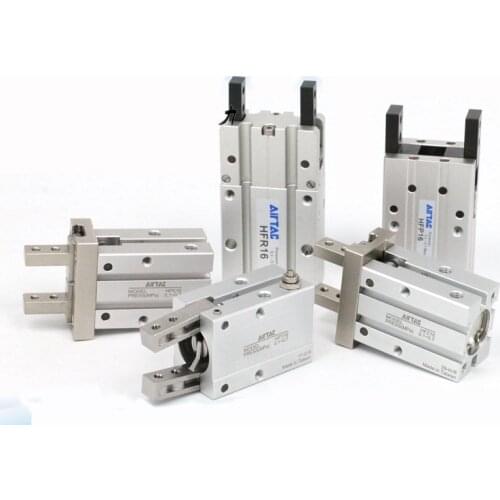 Original HFP/HFR/HFZ/HFK/HFY for Mask Machine Air Gripper Pneumatic Cylinder HFY10 HFY16 HFY20 HFY25 HFP10 HFP16 HFP20