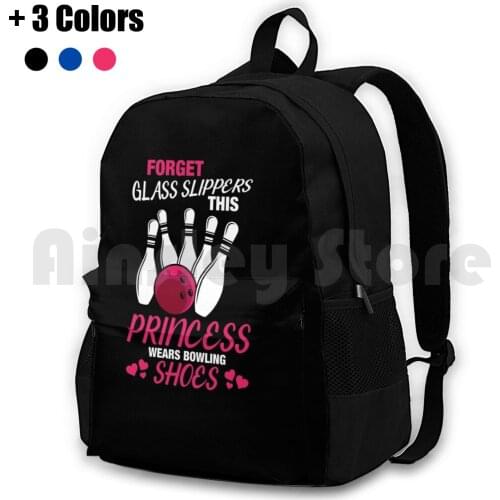 Princess Wear Bowling Shoes Sports Tee Outdoor Hiking Backpack Waterproof Camping Travel Princess Sports Graphic Lover Princess
