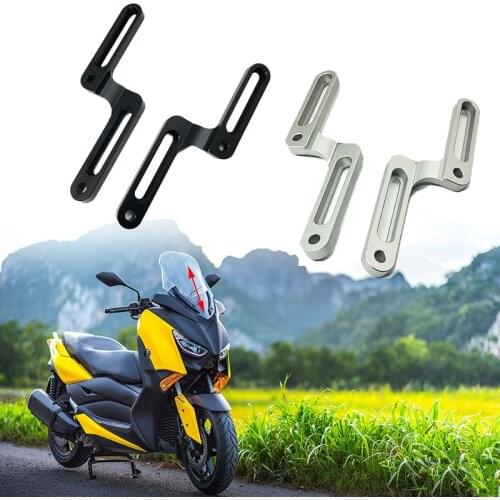 For YAMAHAX-MAX 300 XMAX 300 XMAX300 2015 2016 2017 2018 2019 Motorcycle Windscreen Adjusters CNC Aluminum Windshield Bracket