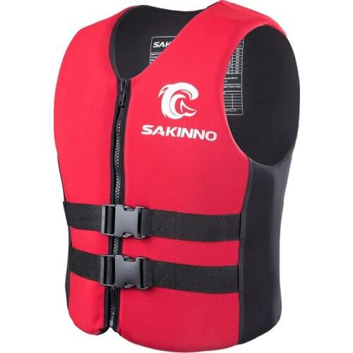 Life Jacket Adults Surf Vest Motorboats Jet Ski Kayak Wakeboard Raft Rescue Boat Fishing Vest Swimming Drifting Life Safety Vest