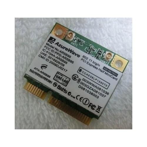 SSEA Wholesale New Wireless WiFi Card for AzureWave AW-NE785H AR5B95 AR9285 Half Mini PCI-E 802.11 b/g/n 150Mbps