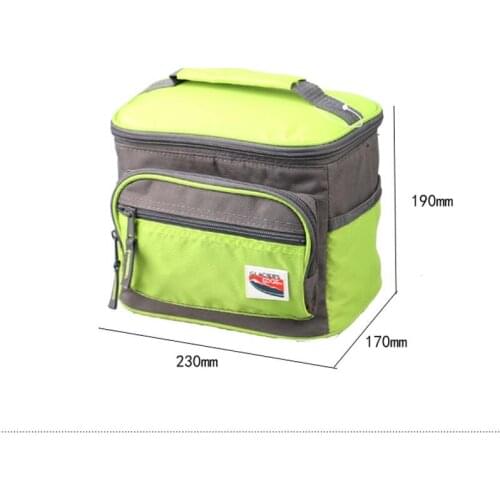 7L portable leakproof lunch bag thermal picnic box meal drinks can insulated cool bag thermos food wine fresh carrier cooler bag