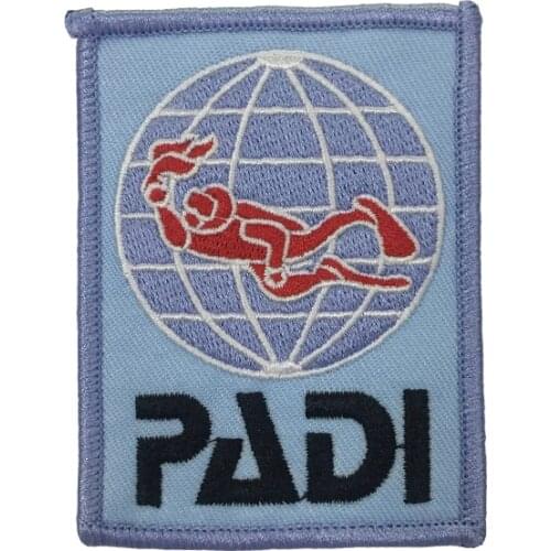 Goods in stock Diver Embroidered Iron on Patch, Padi Divers, Scuba Diving, Diving Badge