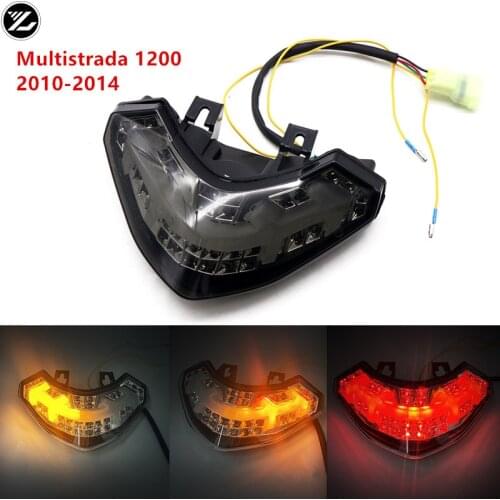 Motorcycle Rear Taillight Tail Brake Turn Signals Led Light For DUCATI Multistrada 1200 2010-2014 Multistrada 1200 Tail lights