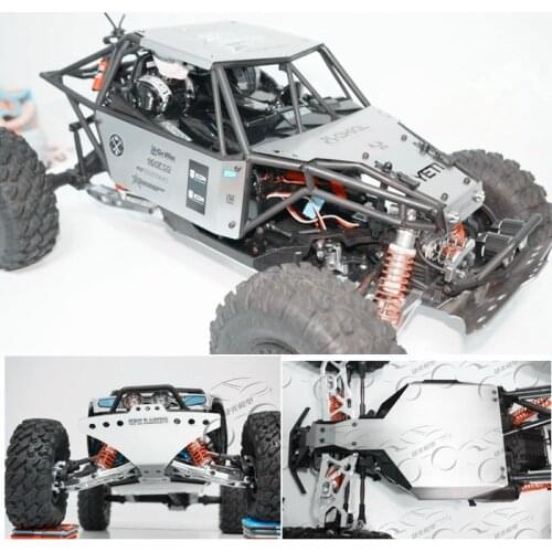 Body Cover Armor Protection Anti Crashproof Anticollision Front Bumper Chassis Plate for 1/10 YETI 90025 90026