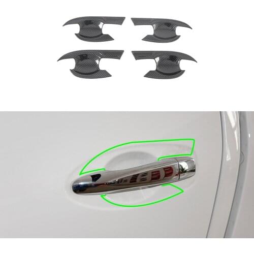 Factory Price Car Accessories Exterior Door Handle Bowl Cover Trims For Nissan Navara 2017 2018 2019
