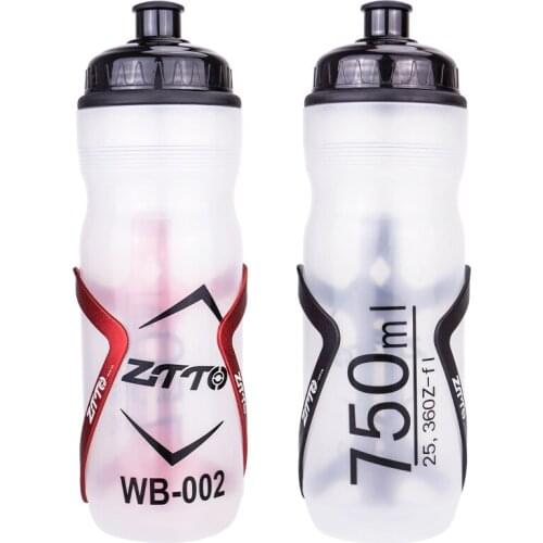 ZTTO 750ML Mountain Bike Bicycle Cycling Water Drink Bottle Outdoor Sports Plastic Portable Kettle Water Bottle Cups Drinkware