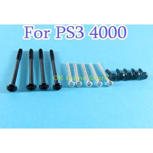 1set/lot 14 in 1 Full Set Screws Repair Part For Playstation 3 PS3 Super Slim CECH-4000 Housing Shell screws for ps3 4000 4k