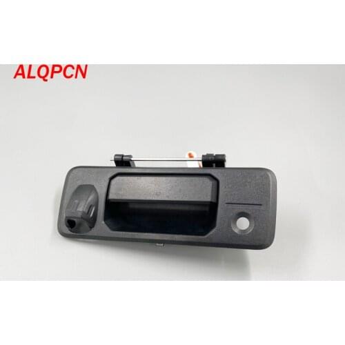 Black Tailgate handle trunk handle with camera hole for toyota tundra tacoma 2014-2019