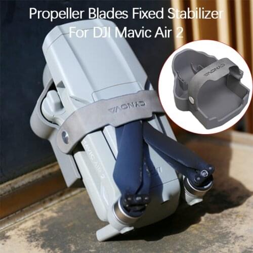 For DJI Mavic Air 2 Drone Propeller Blades Fixed Stabilizer Silicone Strap Protector Cover Quick Release Soft Holder Accessories