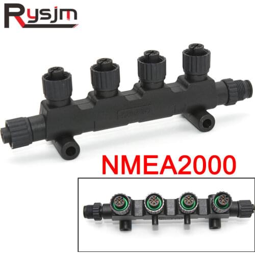 NMEA2000 Connector Port NMEA 2000 CX5003 Converters Collecte Fuel level Water Temperature Oil pressure Sensor Up to 5 sensor