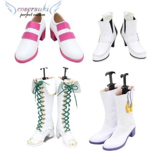 Uma musume Pretty Derby Mejiro McQueen AgnesTachyon Daiwa Scarlet Haru Urara Cosplay Shoes Boots for Halloween