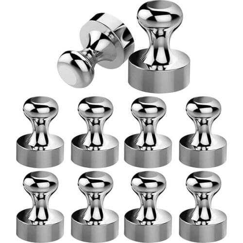 10pcs Magnet Pinboard Office Thumbtack Push Pin Strong Neodymium Magnets Cones Magnets Super Chess Magnetic Push Pins