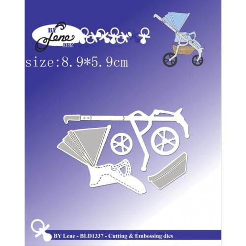 Sirius Fathers stroller Metal Cutting Dies DIY Scrapbooking Photo Embossing Craft Die dies scrapbooking nouveau arrivage 2021