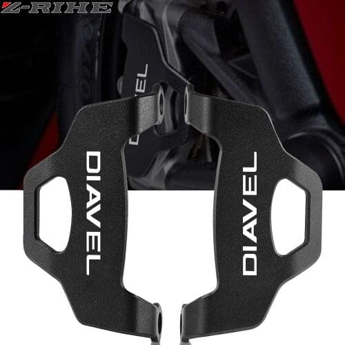 For Ducati Diavel 1260 1260S Front Brake Caliper Guard Brake Cover Protection Decorative Cover Motorcycle Accessories 2019-2021