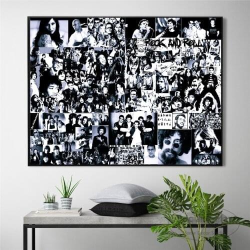 Rock And Roll Music Canvas Painting Wall Art Nordic Decoration Home Modern Poster For Living Room Unframed Print Pictures