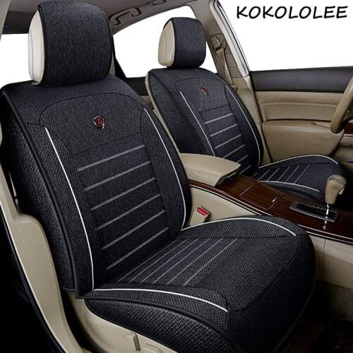 Kokololee Universal flax Car Seat covers for Mini all models cooper countryman cooper paceman car styling auto Cushion