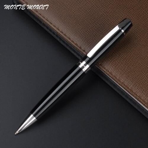 1PCS Metal Ballpoint Pen Rotating Pen Portable Ball Point Small Pen Small Oil Exquisite Brief Pens For School